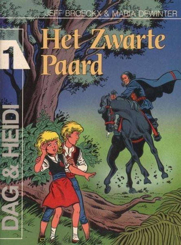 Dag & Heidi 1 - Het Zwarte Paard (Herdruk 1986) SC