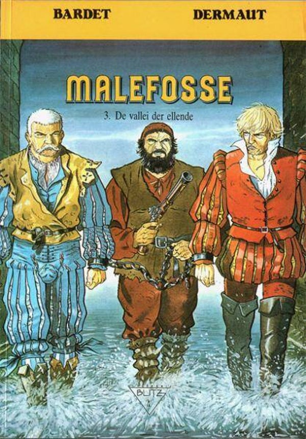 Malefosse 3 - De Vallei der Ellende (1990) 1e druk HC