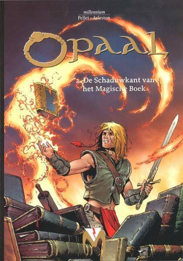 Opaal 2 - De Schaduwkant van het Magische Boek (2002) 1e druk HC