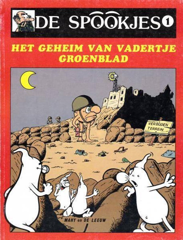 Spookjes, De, 1 - Het Geheim van Vadertje Groenblad (1988) 2e druk SC