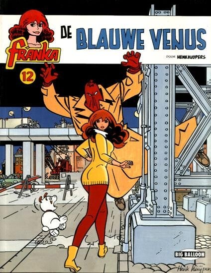 Franka 12 - De Blauwe Venus (1994) 1e druk SC