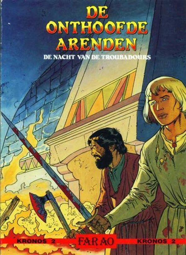 Onthoofde Arenden, De,  1 - De Nacht van de Troubadours (1989) 1e druk SC