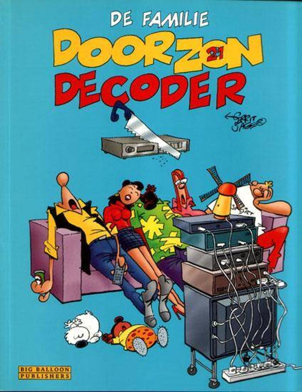 Familie Doorzon, De, 21 - Decoder (Big Balloon 1996) 1e druk SC