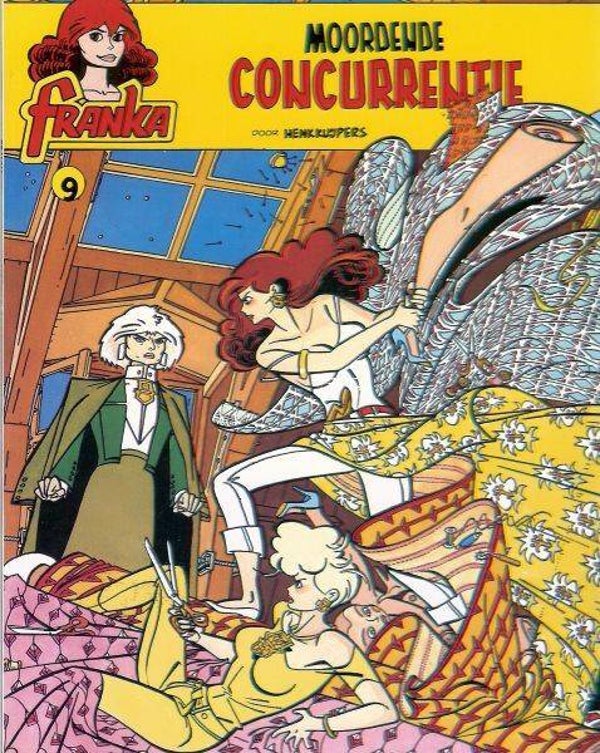 Franka 9 - Moordende Concurrentie (1990) 2e druk SC