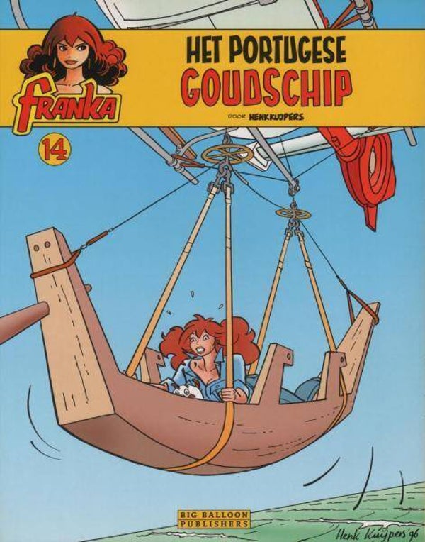 Franka 14 - Het Portugese Goudschip (1996) 1e druk SC