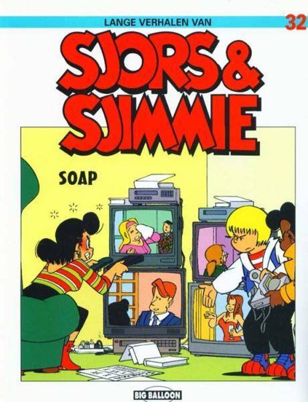 Sjors en Sjimmie 32 - Soap (1995) 1e druk SC