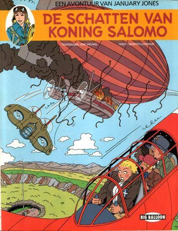 January Jones 3 - De Schatten van Koning Salomo (1992) 1e druk SC