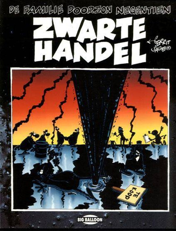 Familie Doorzon, De, 19 - Zwarte Handel (Big Balloon 1995) 1e druk SC