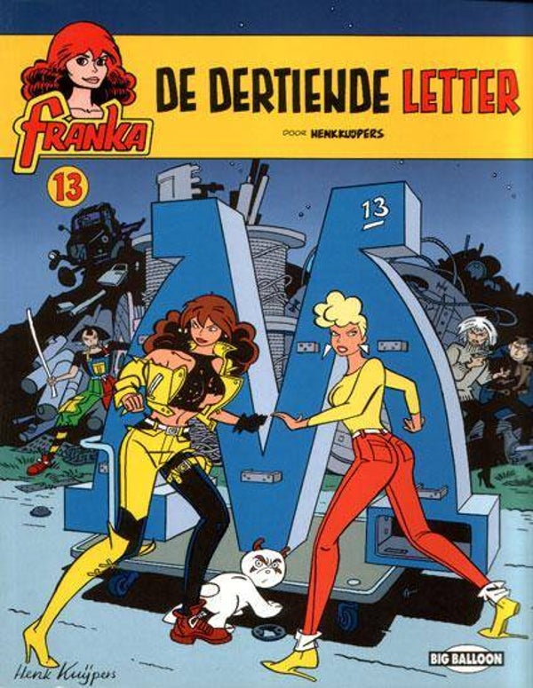 Franka 13 - De Dertiende Letter (1995) 1e druk SC