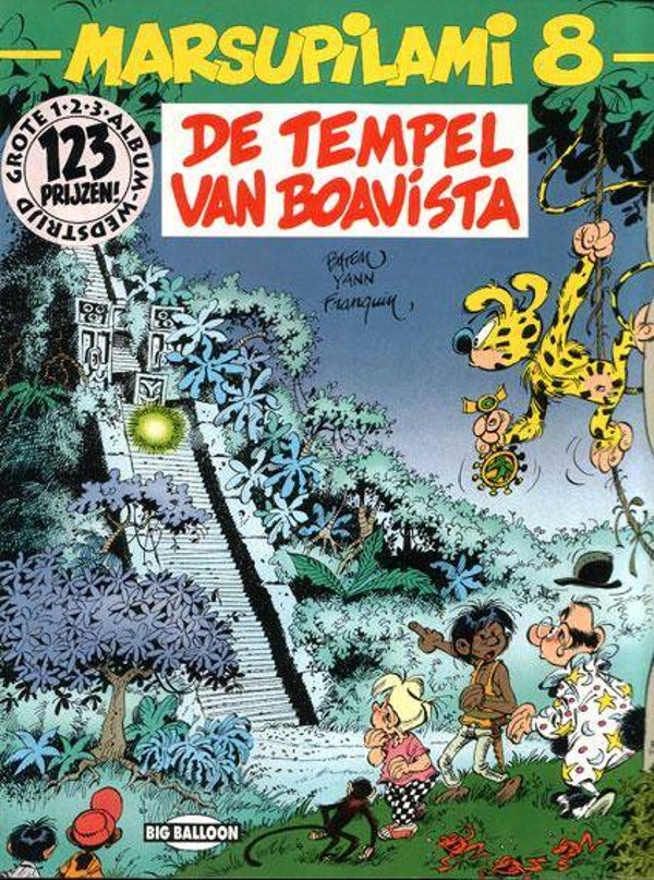 Marsupilami 8 - De Tempel van Boavista (1995) 1e druk SC