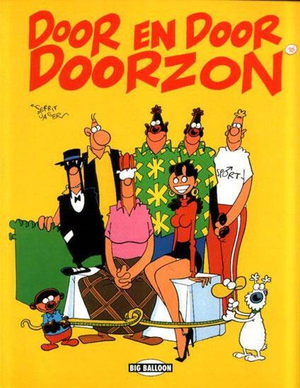 Familie Doorzon, De, 16 - Door en Doorzon (Big Balloon 1992) 1e druk SC