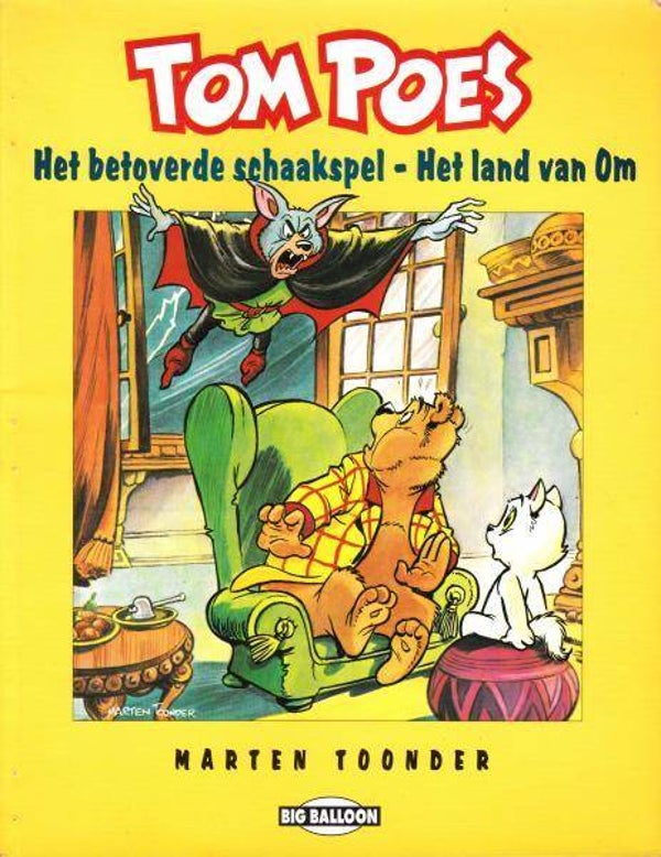 Tom Poes 20 - Het betoverde schaakspel - Het land van Om (Big Balloon 1995) 1e druk heruitgave SC