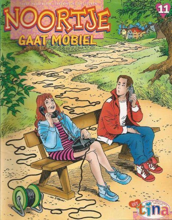 Noortje 11 - Gaat Mobiel (1999) 1e druk SC
