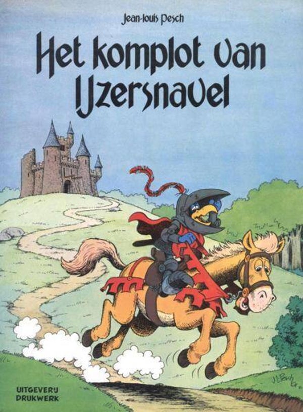 IJzersnavel 1 - Het Komplot van IJzersnavel (Drukwerk 1982) 1e druk SC