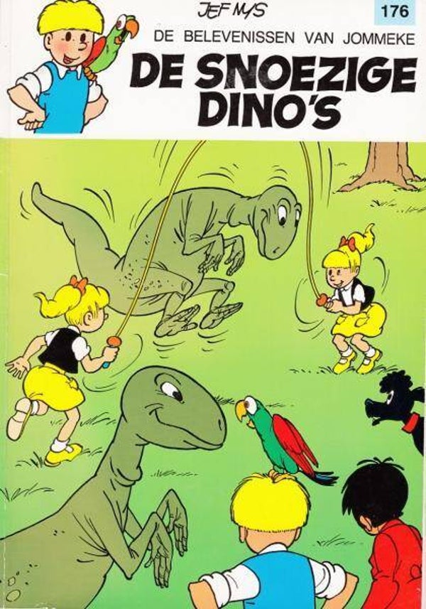 Jommeke 176 - De Snoezige Dino's (1995) 2e druk SC