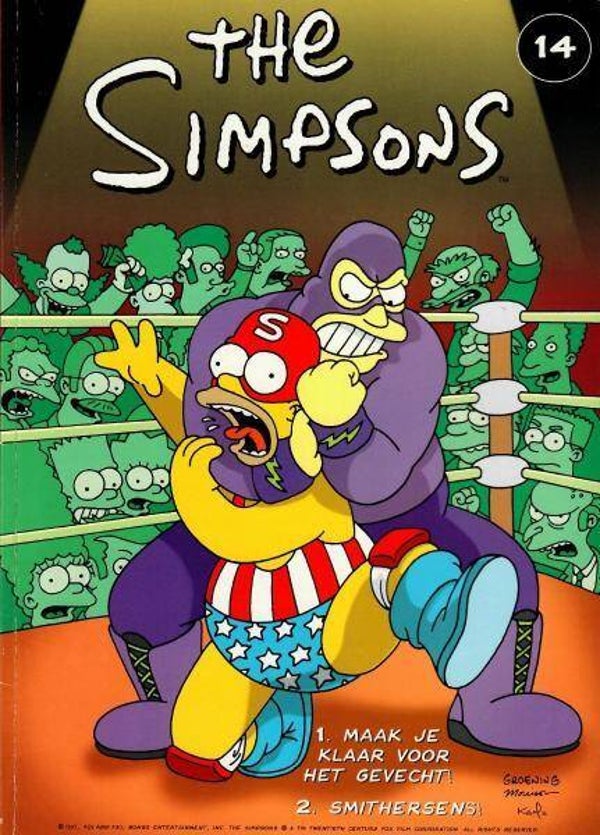 Simpsons, The, 14 - Maak je klaar voor het gevecht! / Smithersens! (2001) 1e druk SC