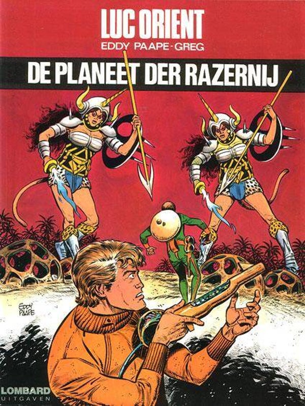 Luc Orient 14 - De Planeet der Razernij (1981) 1e druk SC