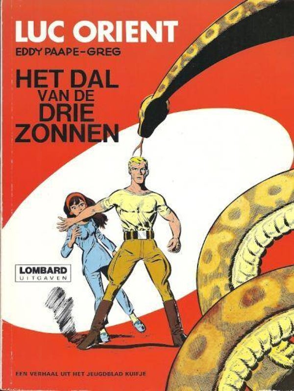 Luc Orient 1 - Het Dal van de Drie Zonnen (De Lombard 1976) 2e druk SC