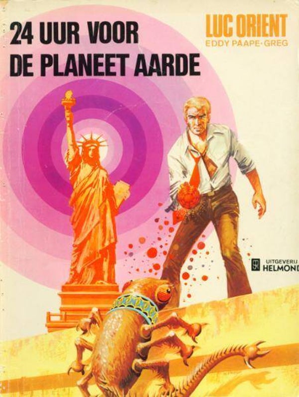 Luc Orient 9 - 24 Uur voor de Planeet Aarde (1975) 1e druk SC
