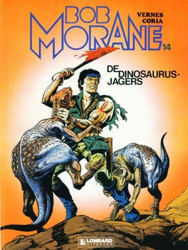 Bob Morane 14 - De Dinosaurusjagers (Lombard - 1984) 1e druk SC