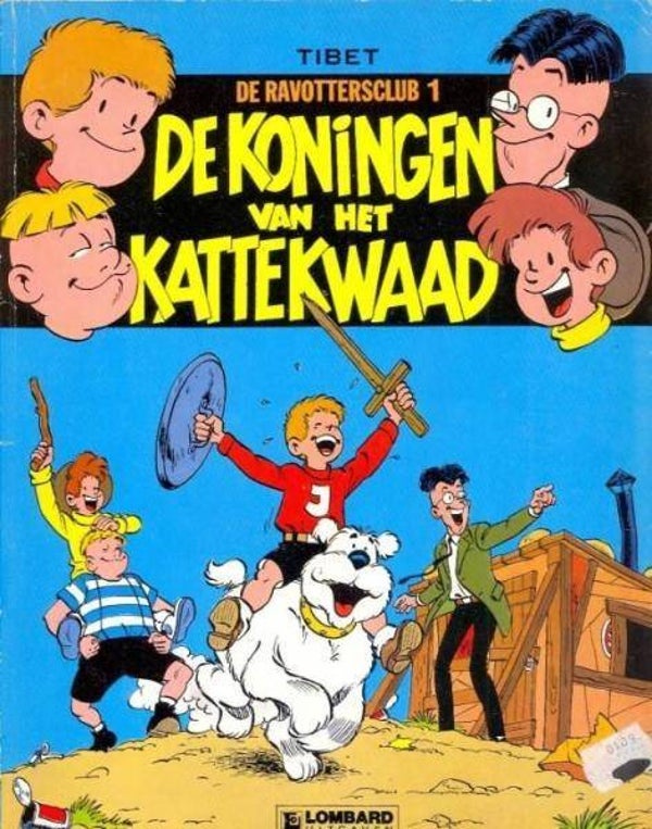 Ravottersclub, De, 1 - De Koningen van het Kattekwaad (1985) 1e druk SC