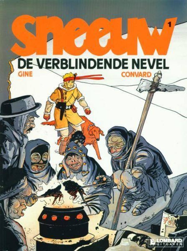 Sneeuw 1 - De Verblindende Nevel (1987) 1e druk SC