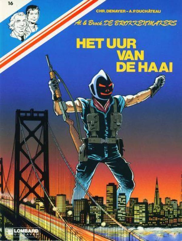 Brokkenmakers, de, 16 - Het Uur van de Haai (1989) 1e druk SC