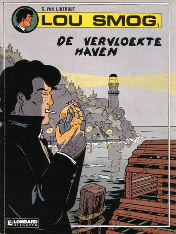 Lou Smog 1 - De Vervloekte Haven (1990) 1e druk SC