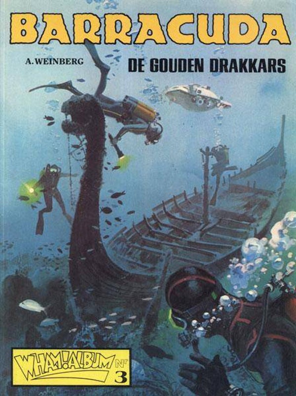 Barracuda 1 - De Gouden Drakkars (1979) 1e druk SC
