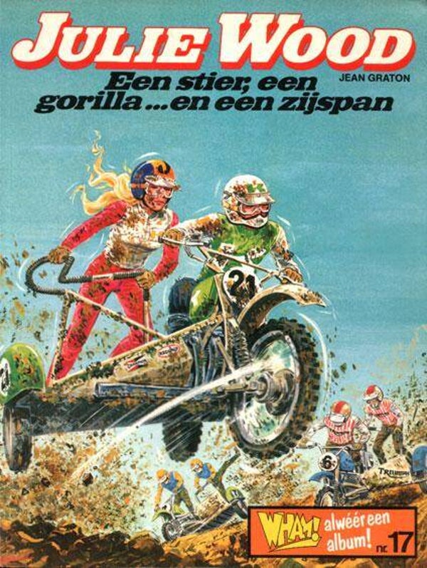 Julie Wood 6 - Een Stier; een Gorilla... en een Zijspan (1979) 1e druk SC