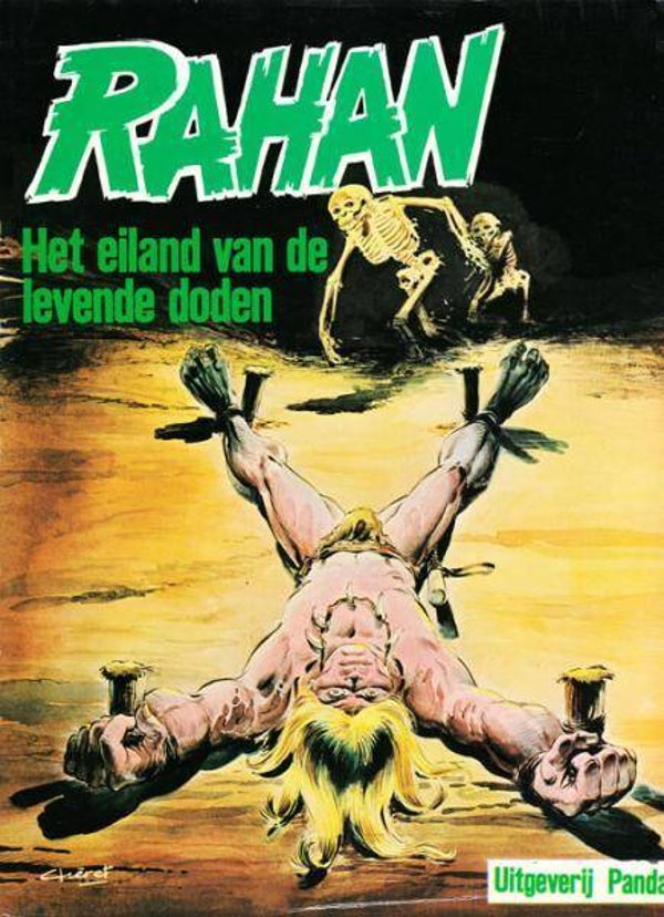 Rahan 1 - Het Eiland van de Levende Doden (Panda 1979) 1e druk SC