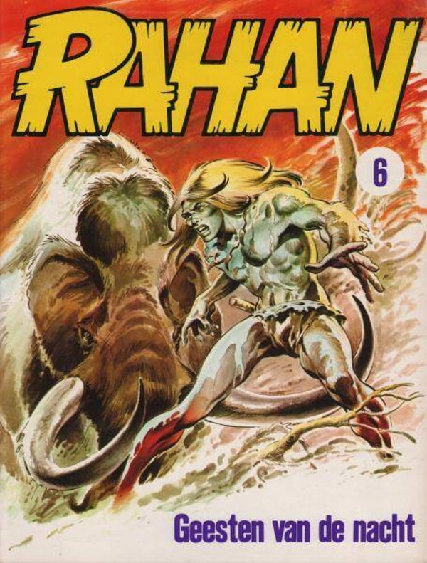 Rahan 6 - Geesten van de Nacht (Panda 1981) 1e druk SC