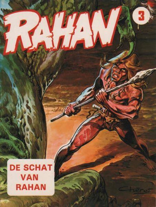 Rahan 3 - De Schat van Rahan (Panda 1980) 1e druk SC