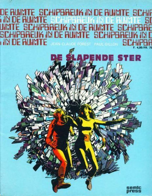 Schipbreuk in de Tijd 1 - De Slapende Ster (1975) 1e druk SC