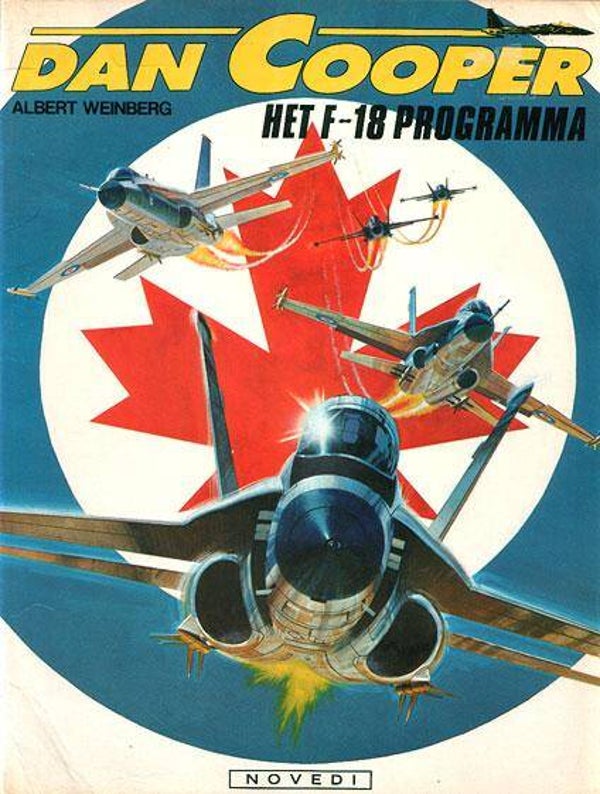 Dan Cooper 27 - Het F-18 Programma (Novedi - 1981) 1e druk SC