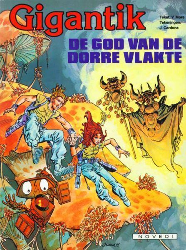 Gigantik 7 - De God van de Dorre Vlakte (1984) 1e druk SC