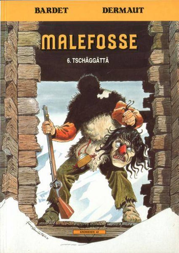 Malefosse 6 - Tschäggättä (1992) 1e druk SC