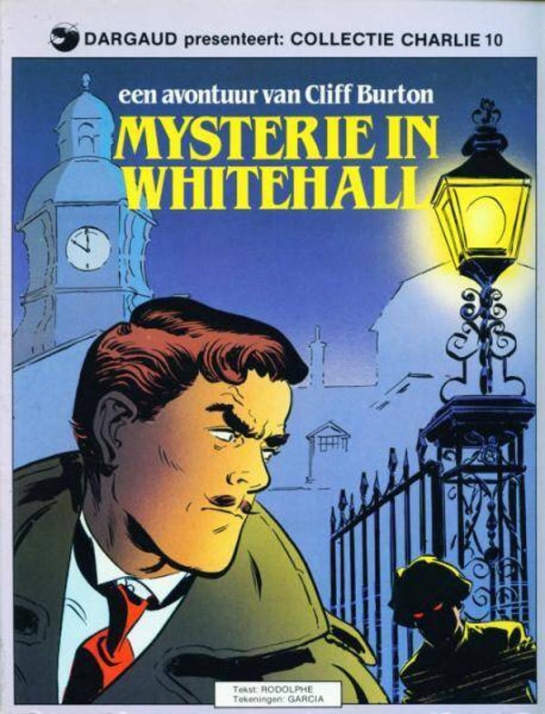 Cliff Burton 1 - Mysterie in Whitehall (1985) 1e druk SC