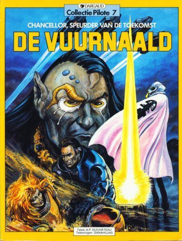 Chancellor, Speurder van de Toekomst 1 - De Vuurnaald (1987) 1e druk SC