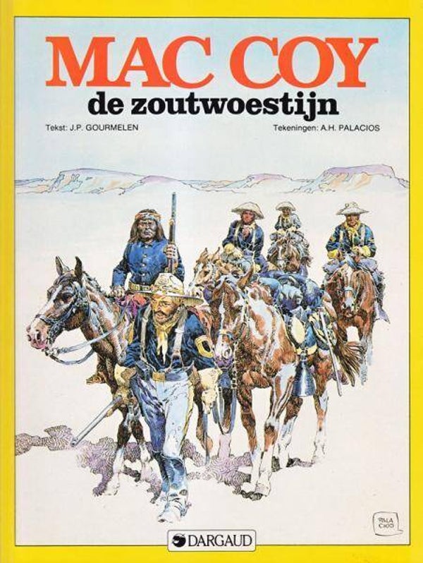 Mac Coy 14 - De Zoutwoestijn (1988) 1e druk SC