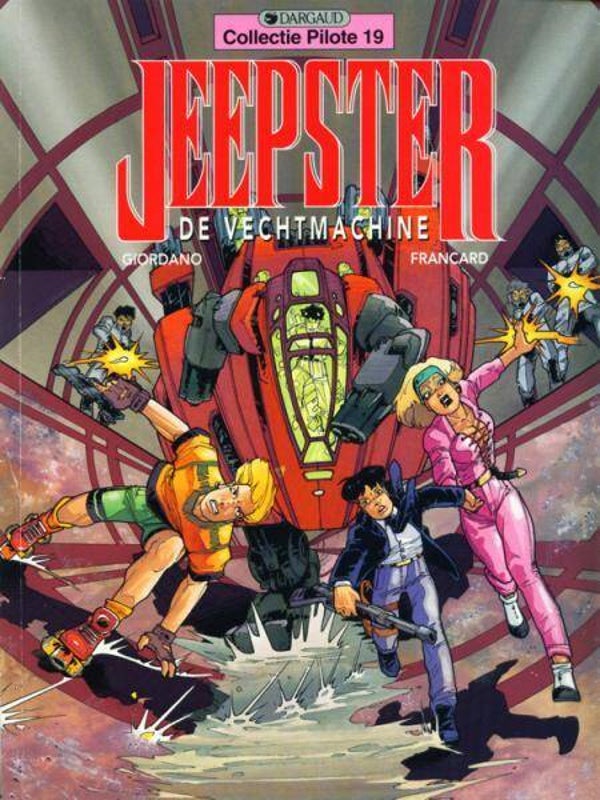 Jeepster 2 - De Vechtmachine (1993) 1e druk SC