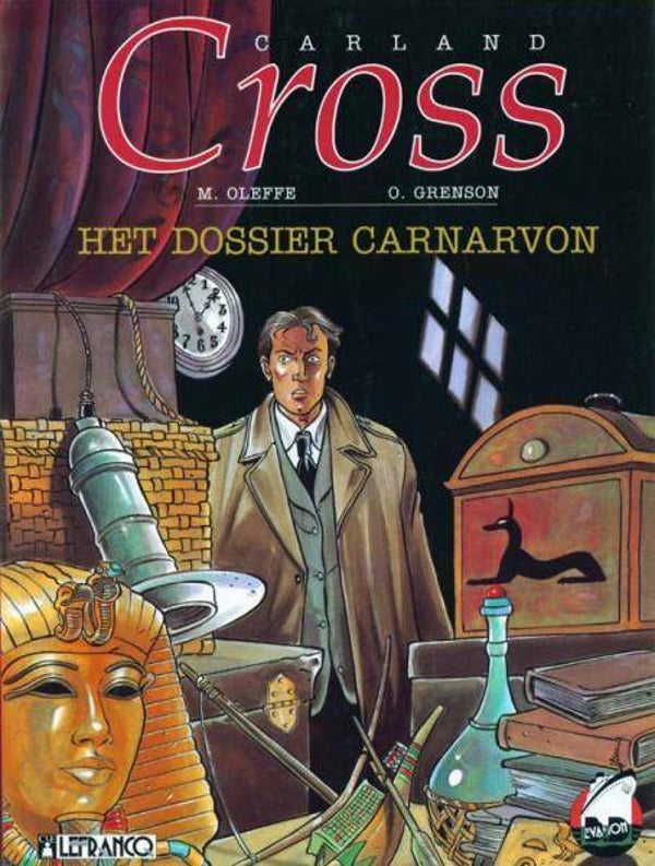 Carland Cross 2 - Het Dossier Carnarvon (1992) 1e druk SC