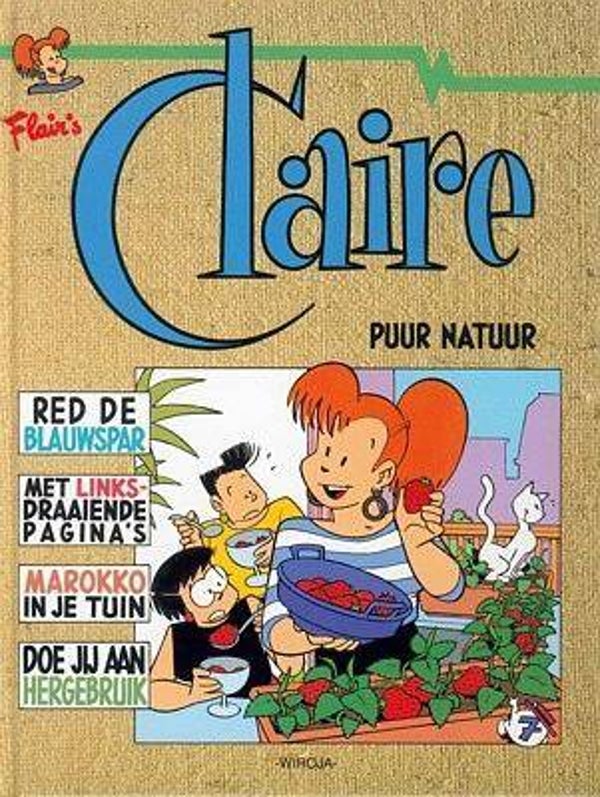 Claire 7 - Puur Natuur (1994) 1e druk HC