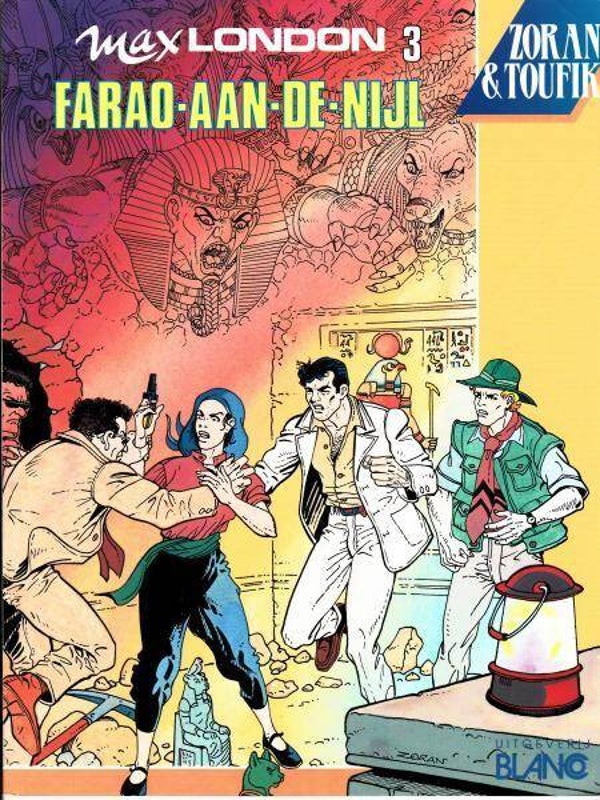 Max London 3 - Farao-Aan-de-Nijl (1992) 1e druk SC
