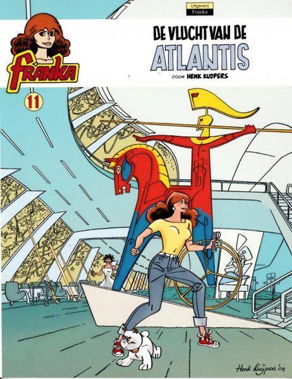 Franka 11 - De Vlucht van de Atlantis (2004) 3e geheel herziene druk SC