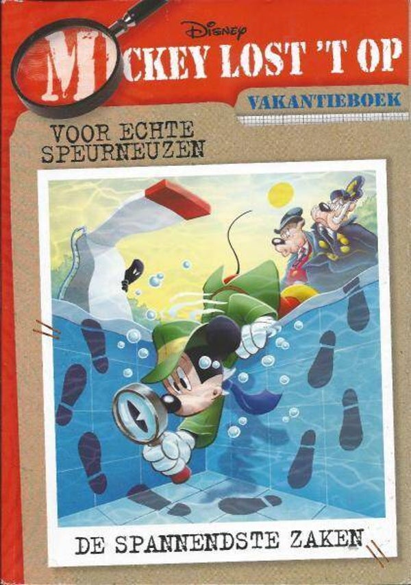 Mickey Lost 't Op - Vakantieboek (2020) 1e druk SC