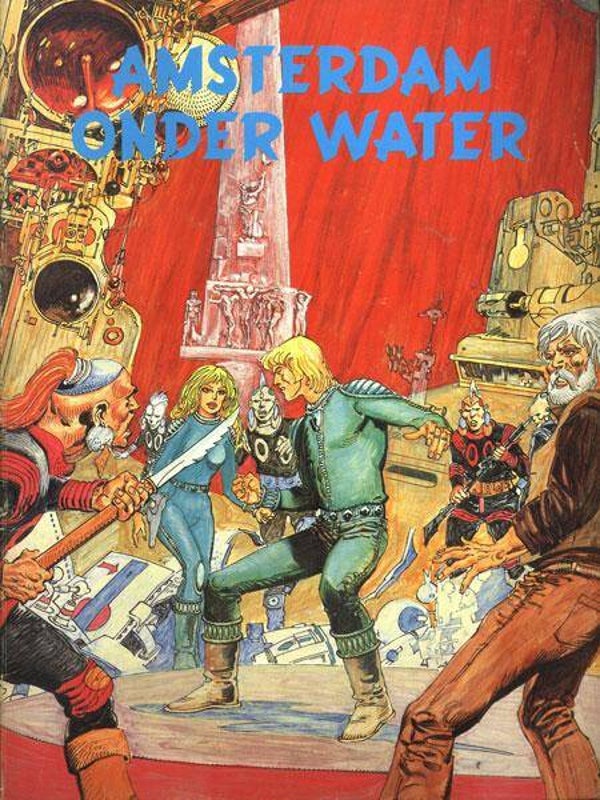 Amsterdam onder Water (1982) 1e druk SC