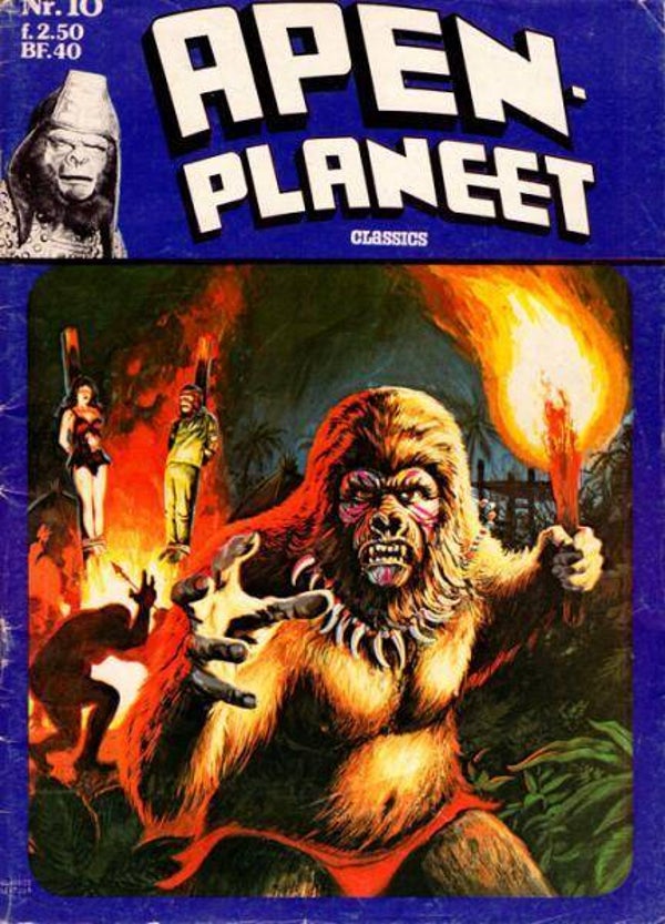 Apenplaneet 10 - Terreur op de Apenplaneet (1976) 1e druk SC