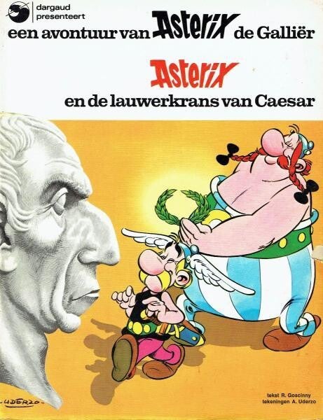Asterix 17 - De Lauwerkrans van Caesar (1981) 7e druk SC