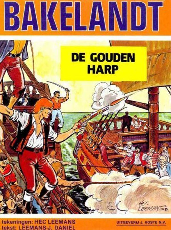 Bakelandt 16 - De Gouden Harp (1982) 2e druk SC